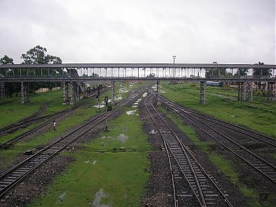 track at NJP rail station