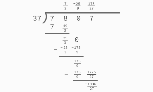 decimal division